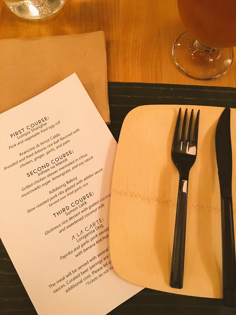 Aubreader's tweet photo. And the menu for @Saus_Boston #MilagrosProject! https://t.co/F3Iiiy3ojG