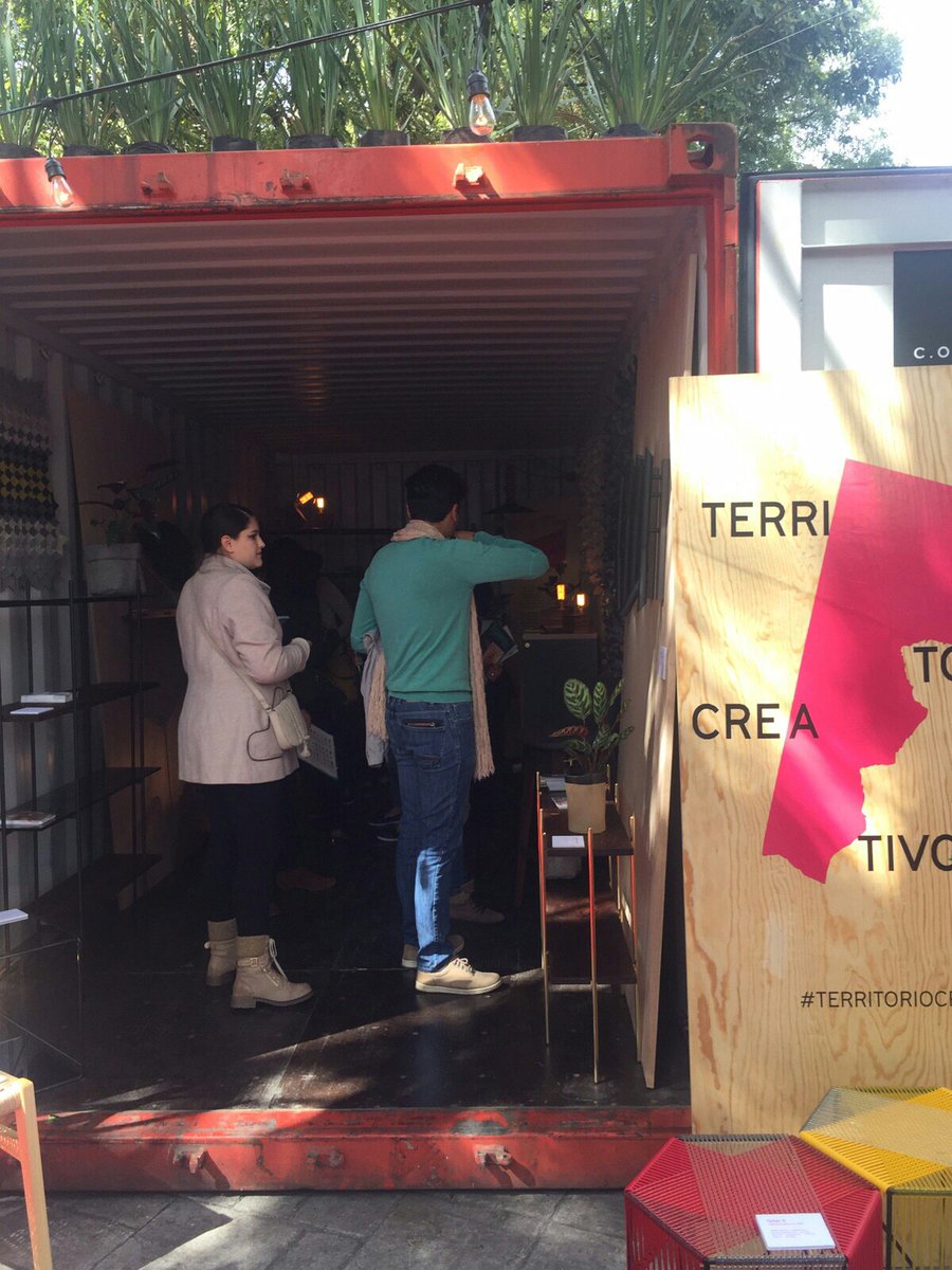 'Promover y exhibir el diseño mexicano contemporáneo' <a href="/territoriomx/">Territorio Creativo</a> #DiseñoContenido