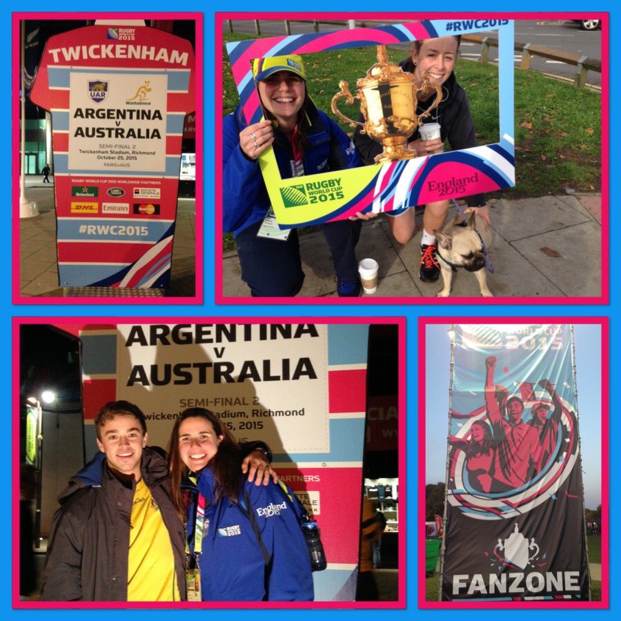 Thank you Richmond Fanzone <a href="/RWC2015ThePack/">RWC 2015 Volunteers</a>. Fantastic day. Great sharing experience with @brennan_86 @grant_e_kay