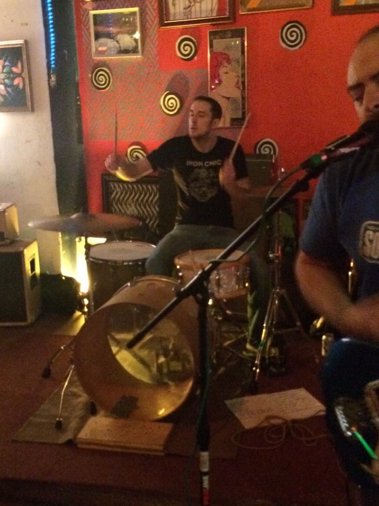 revolutionbcs's tweet photo. We fought the rain; we won. The #ExOptimists! They #KilledIt so hard last night. They made Frank's ears bleed😉 https://t.co/WP83FsVQyy