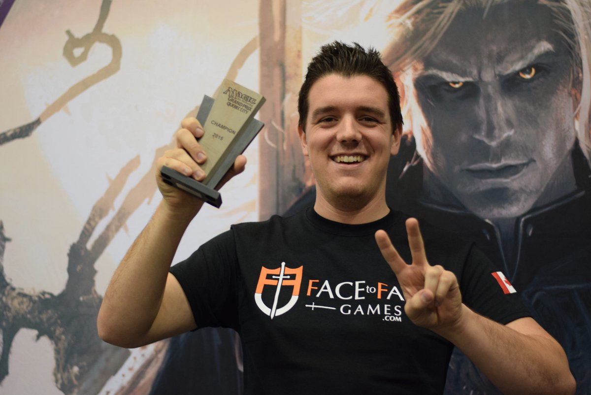 PlayMTG's tweet photo. (Adam) After a Commanding duel in the finals we have our victor. Congratulations to @DanLanthier, winner of #GPQC! https://t.co/11tESFE13o