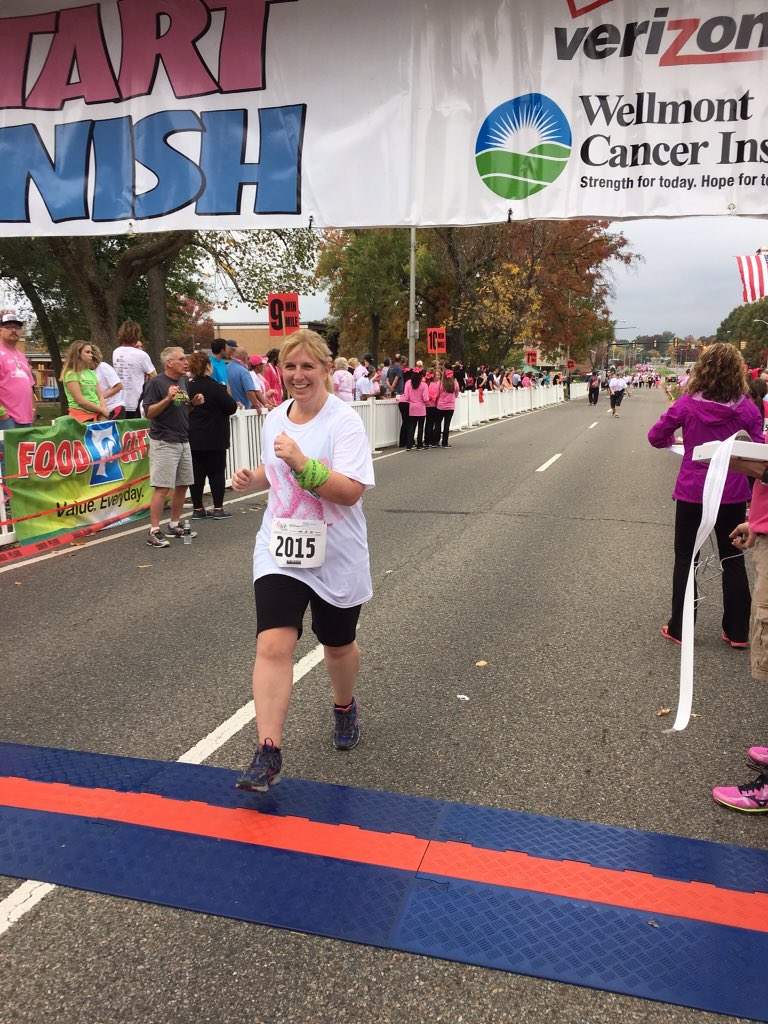 julesfannon's tweet photo. Great finish @Bryantsuz  and she ran the entire race! #notawalker! https://t.co/KVuvuZ8MqV