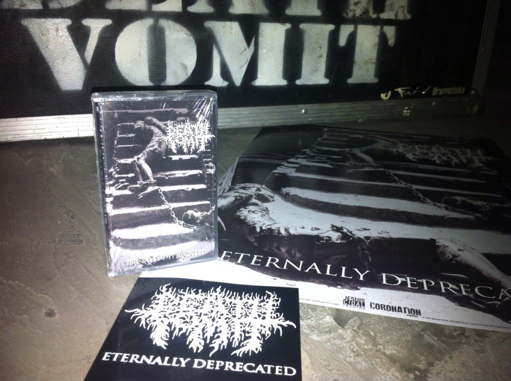 Cassette Death Vomit - Eternally Deprecated | IDR 60K + Poster + Sticker | SMS/WA : 0878 1246 7779 <a href="/DeathVomitBand/">Death Vomit</a>