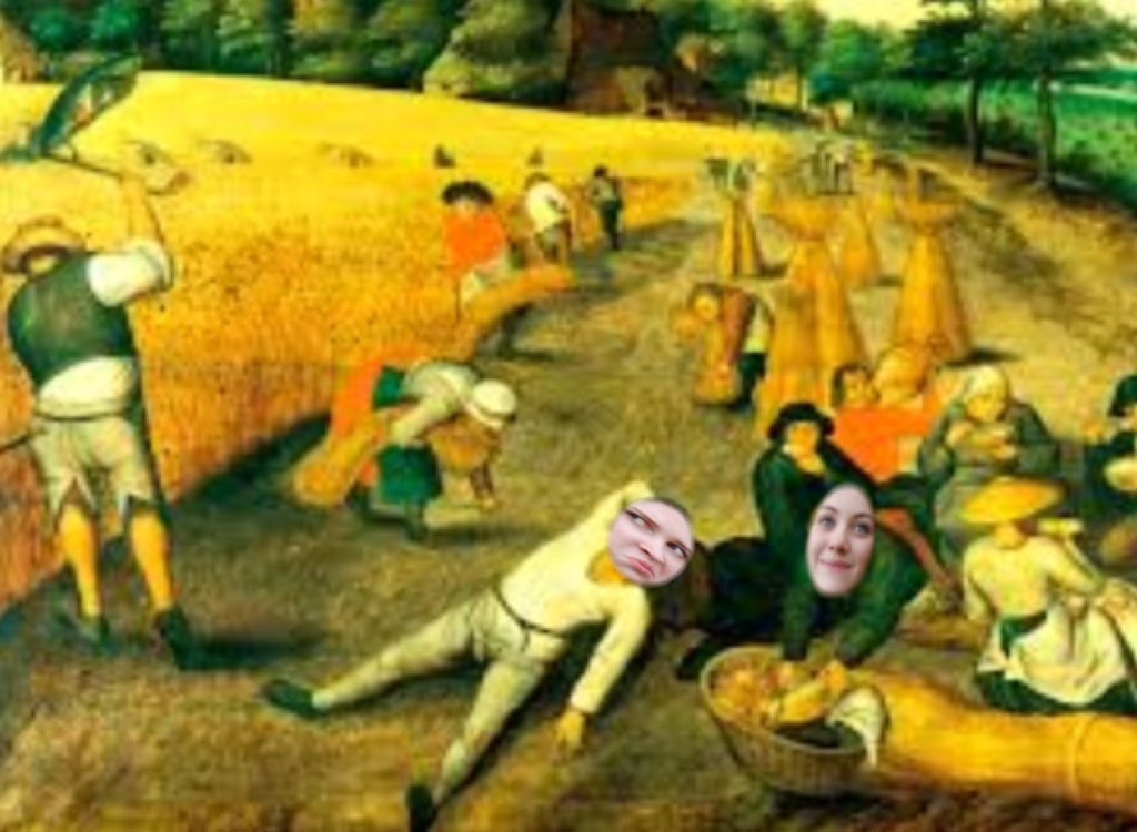 OGPeasant's tweet photo. Man this past harvest has been pretty rough. π€π #WorkingTheFields #hardknocklife https://t.co/a5hqcd6OLL