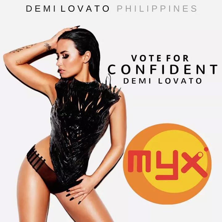 demipilipinas's tweet photo. Hi Lovatics! Don't forget to vote for Confident MV on https://t.co/1aosu4qxSO TODAY! #Confident #ConfidentPH https://t.co/hS83ME60Nc