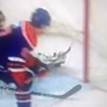 EricDangMusic's tweet photo. @NHL that looks over the line to me. Talk about stealing points away from McDavid and the Oilers. You r full of shit https://t.co/XxAZSvD3WC