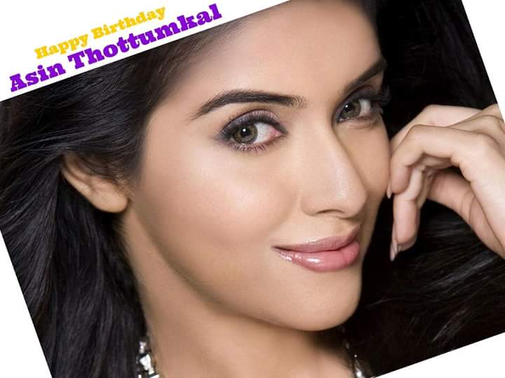 Wallpapers Drive Wishes a Very Happy Birthday to Actress Asin Thottumkal 