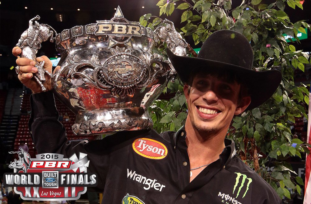 Retweet to congratulate 2015 World Champion @JBMauney! #PBRFINALS
