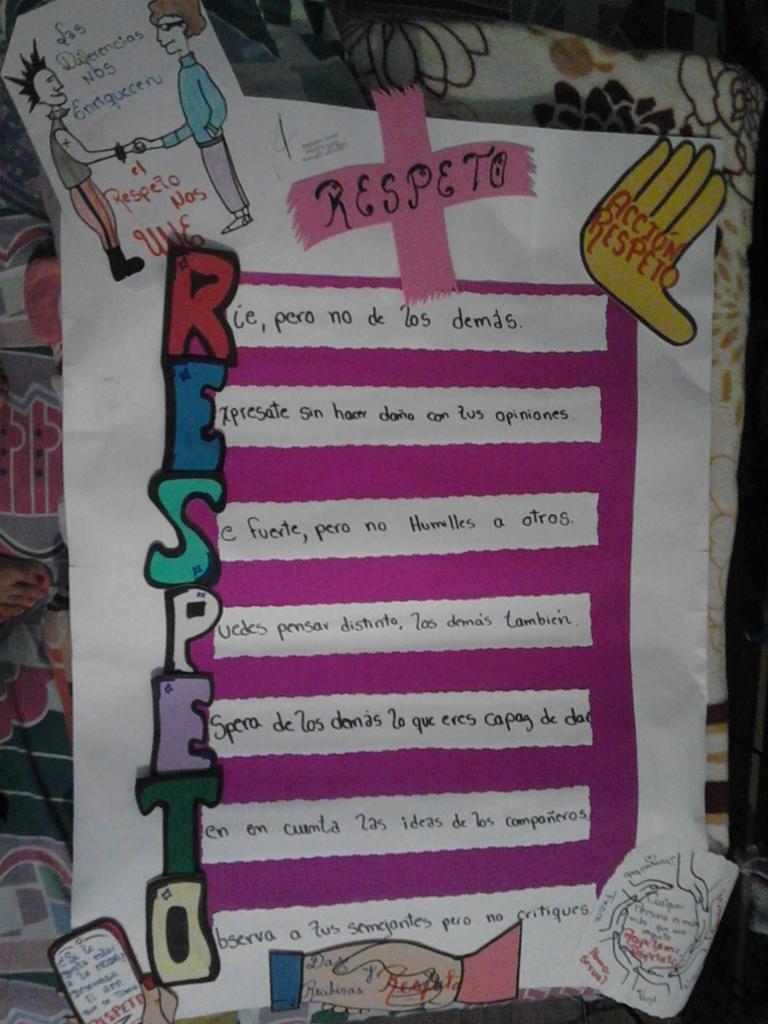 Jessymarperez08's tweet photo. Grupo#11    Génesis Rivera/ Adriana Chacón/ Jessymar Pérez"Respeto" "Educación para la Salud"
U.E Colegio Los Andes https://t.co/XUEkaSqkTZ