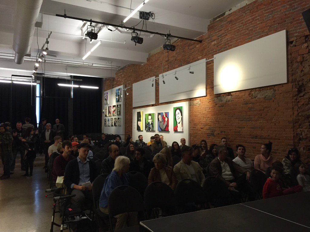 Great turn out tonight at all 3 screenings of <a href="/NRHamOnt/">NeighbourhoodsRising</a>'s 'For the Grace of God.' Happy to be from #HamOnt.