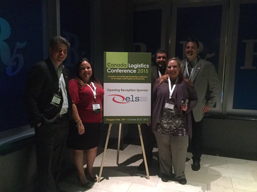 CITTLogistics's tweet photo. Thanks again to Canada Logistics Conference 2015 Opening Reception sponsor ELS #CITT2015, what a great evening! https://t.co/XLmL0FldZE