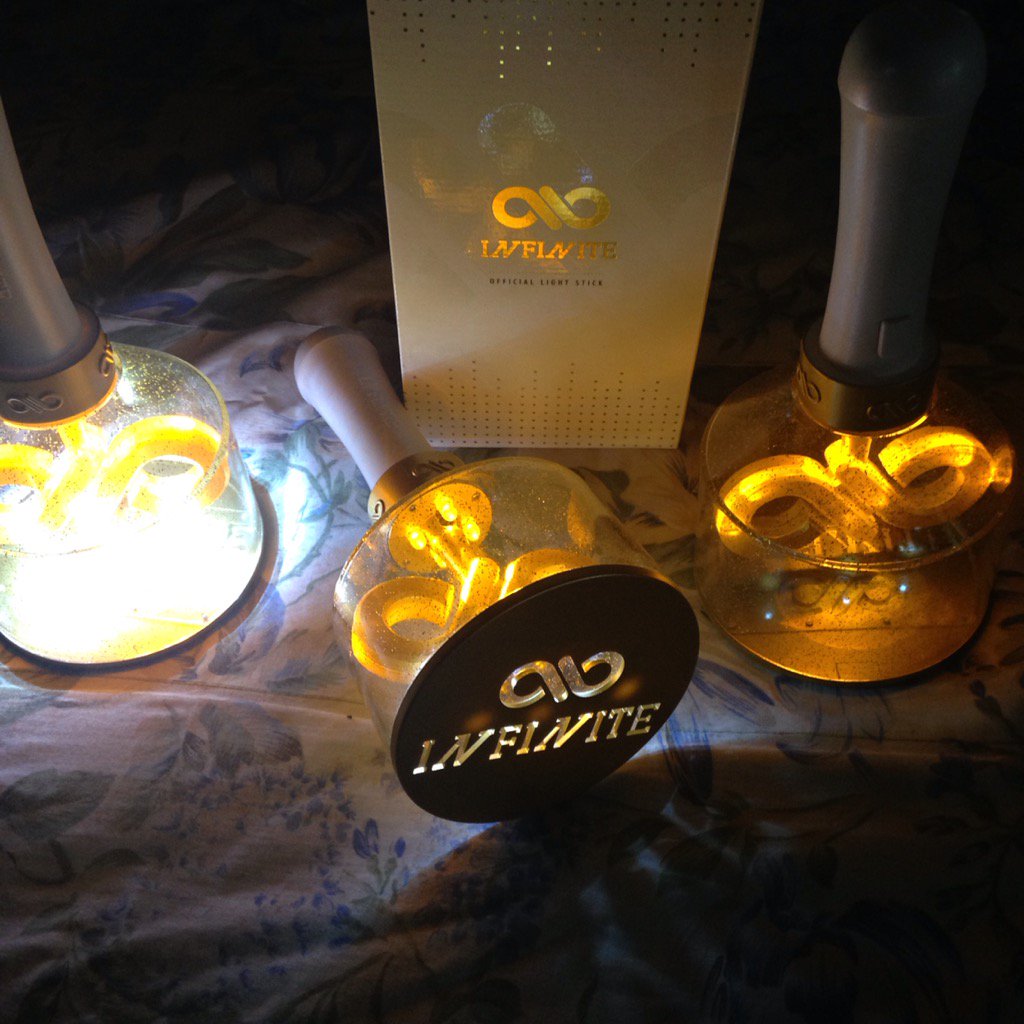 [READY STOCK] Infinite Official lightstick IDR 540K/$55~ GRAB IT FAST!! instagram.com/believeestore