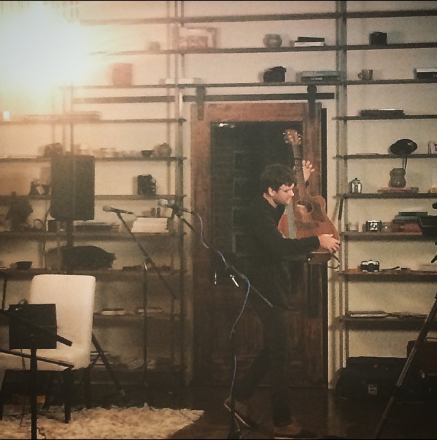 sofarsounds's tweet photo. We wish you could hear Aussie Daniel Champagne from Nashville right now. Truly. Absolutely amazing! #sofarCLE https://t.co/dbcjNntwXF