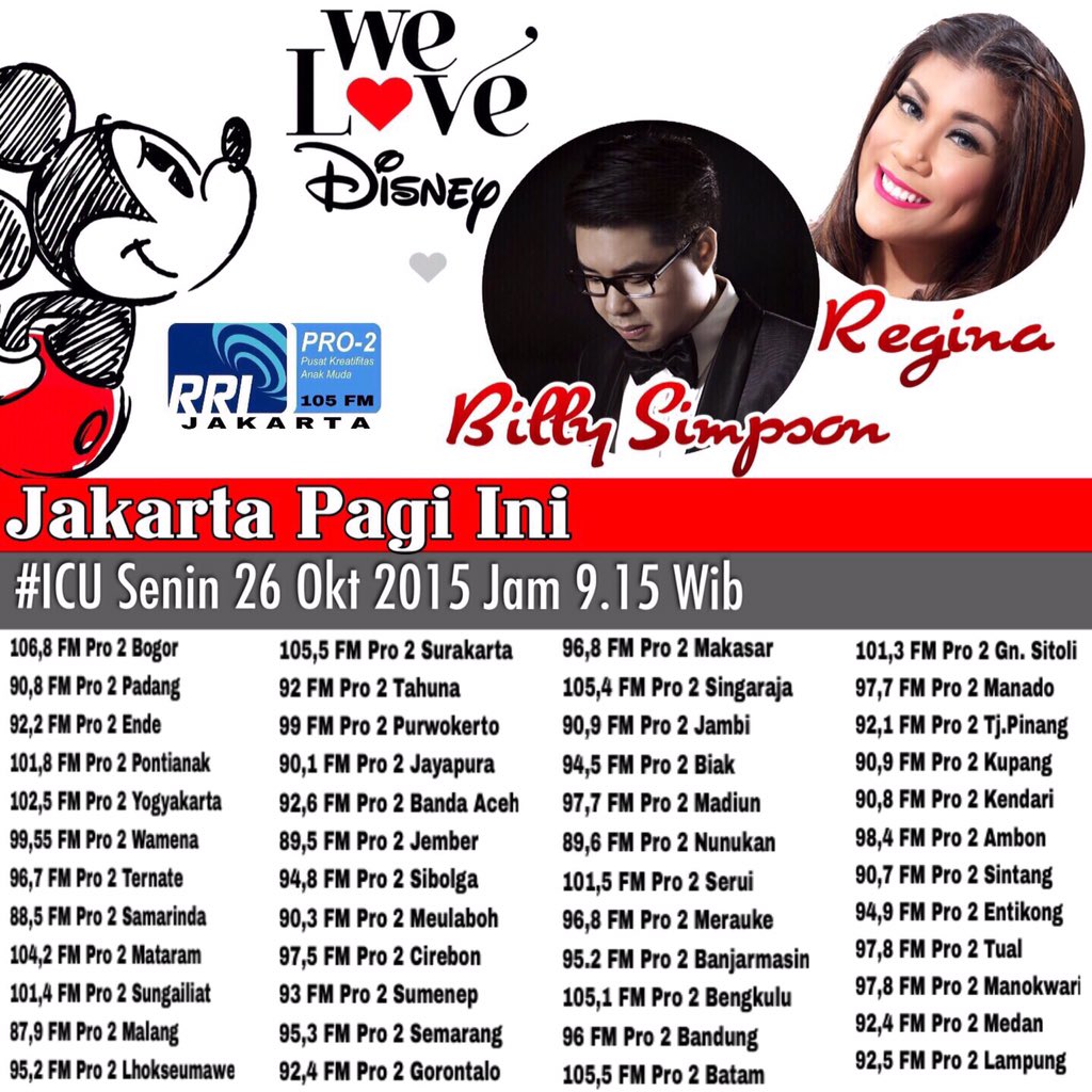 ReeZOhMighTy's tweet photo. Guys dont missed it! 9:15
#WeLoveDisneyDiPro2FM https://t.co/NfXYdoxnUh