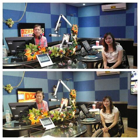KarenOwYong's tweet photo. #hapimonday! Maki #ISYUsaDZRH kasama si #lakaymayor Deo Macalma &amp; yours truly, 9-1030am!! @dzrhnews https://t.co/iM4yYHRClM