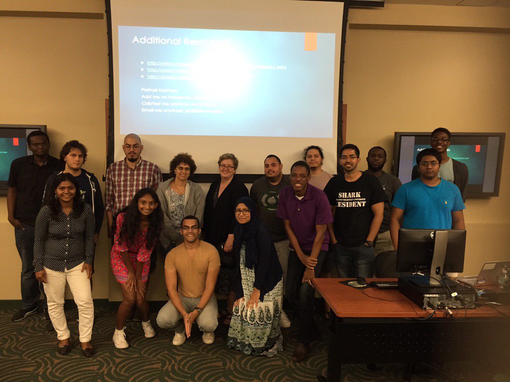 pk2855's tweet photo. Hosted my very first Microsoft workshop on Intro to Web Development!!!! #msp #microsoft #nsu #techtakingover https://t.co/ooUJCYzLQD