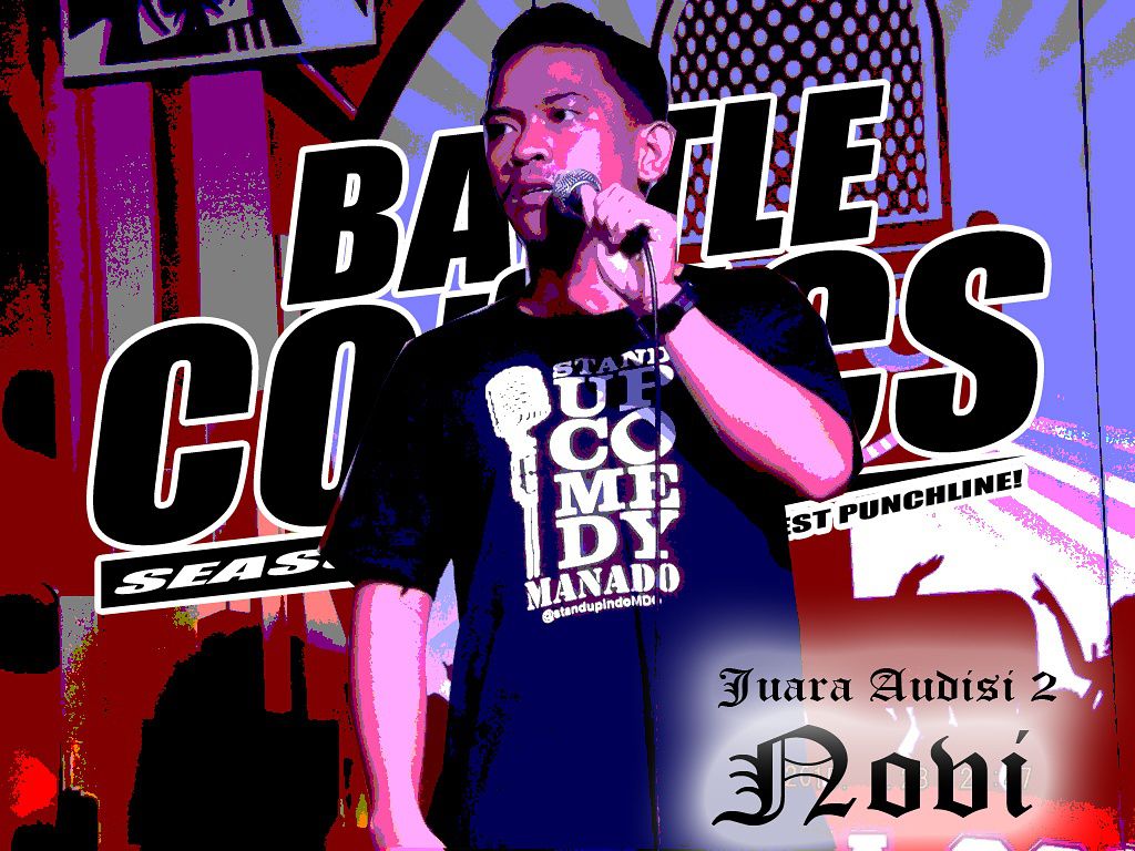 Dan Juara 1 Audisi 2 Comica dgn pesona yg khas tentang perilaku masyarakat manado utara <a href="/Novilanguyu/">Novi Languyu</a>