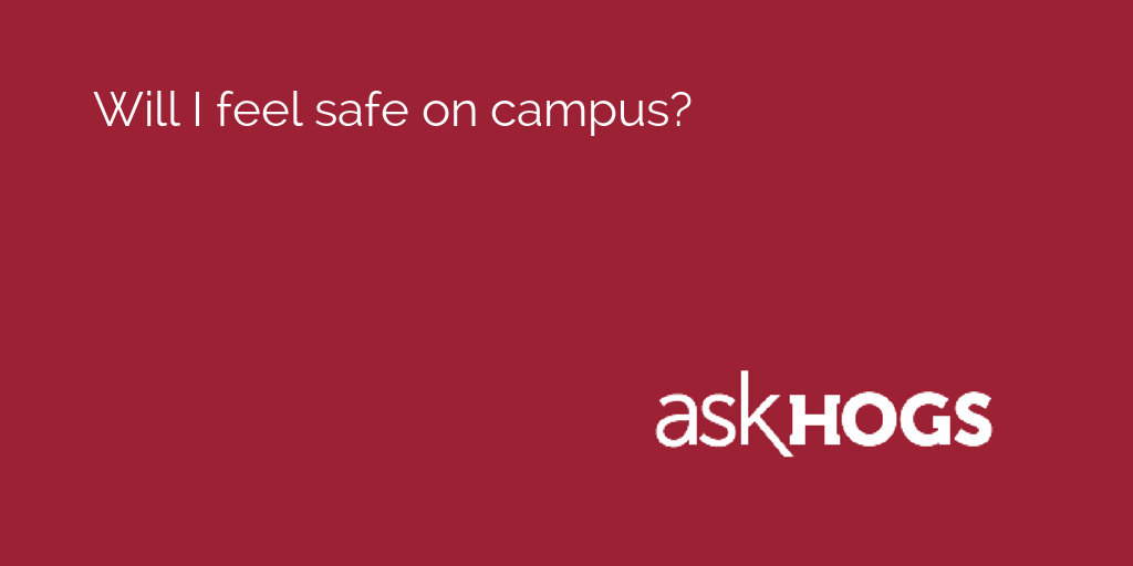 AskHogs's tweet image. Will I feel safe on campus?

See what students say: asku.co/AskHogs/questi…