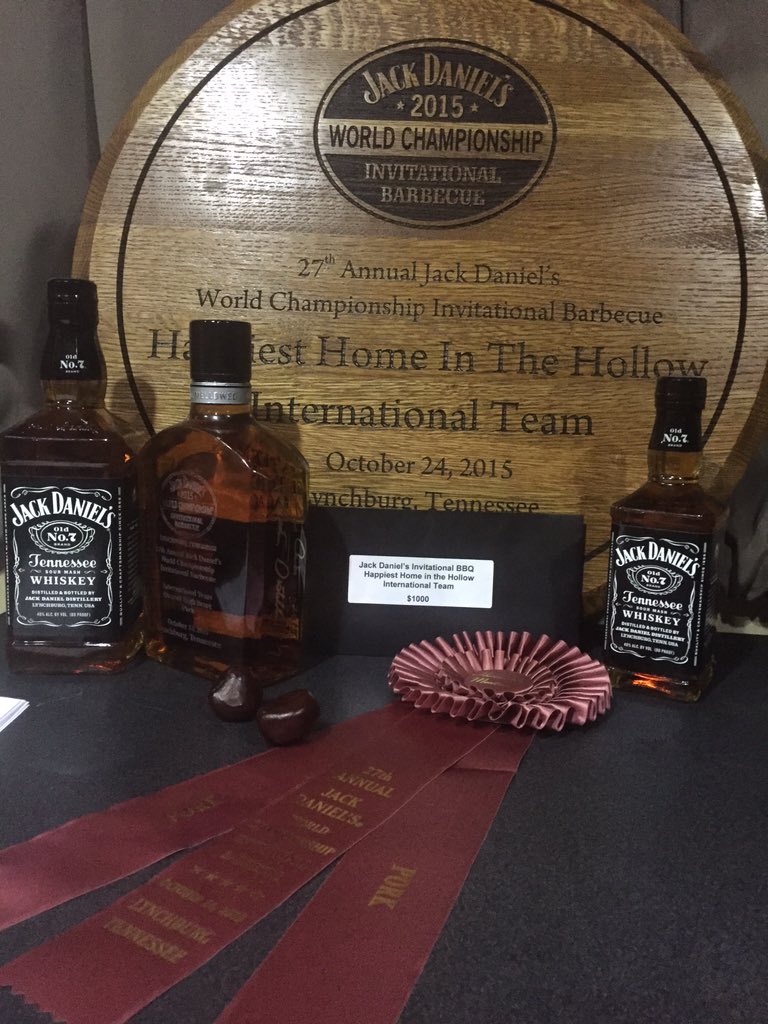 Prairie_smoke's tweet photo. #Jackbbq awards: Happiest Home, 9th Pork, 5th Home Cookin', Top international pork team https://t.co/k2FYkmxPPL