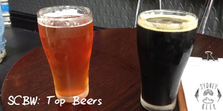 sydneybeerau's tweet photo. NEW: Some favourite beers from @sydneycraftbeer. There were some belters this year! https://t.co/SJ5U9wjJ5o #scbw15 https://t.co/mEqhAnB70S