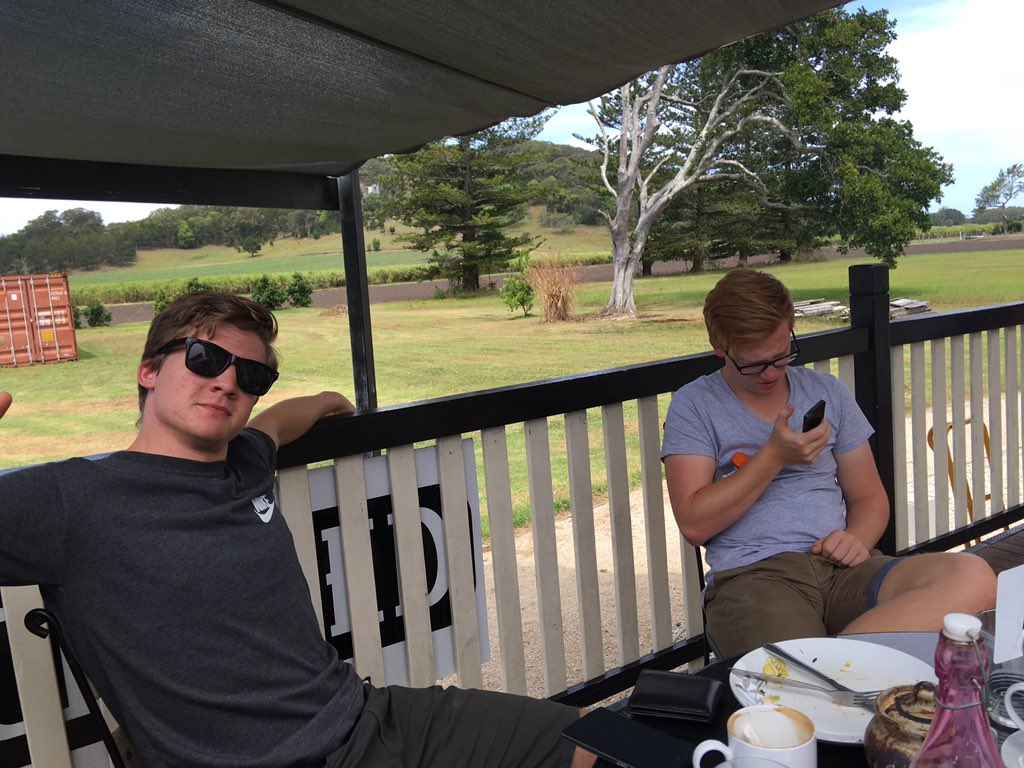 everywhere_aust's tweet image. Stopped for a constitutional. Beautiful little area. #TheStartupBus #Relaxing for 5 minutes.