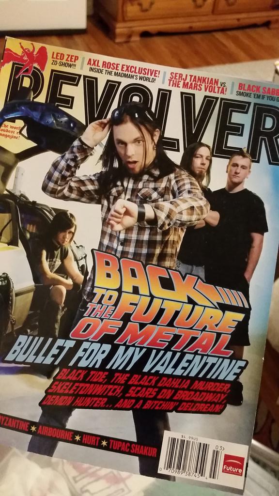 LibraryBlonde13's tweet image. Found this under my bed today. How unbelievably time appropriate.  @Revolvermag @bfmvofficial #BackToTheFuture