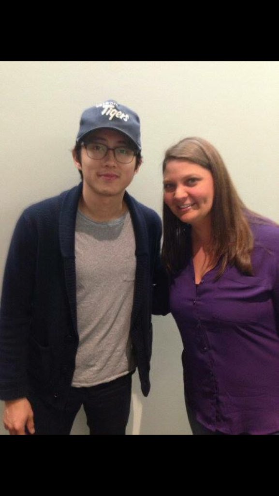 Jmecleck's tweet photo. @hockeynole  @Kats820  when we met Glenn in 2013 at Walker stalker https://t.co/uVpUEUlsIX