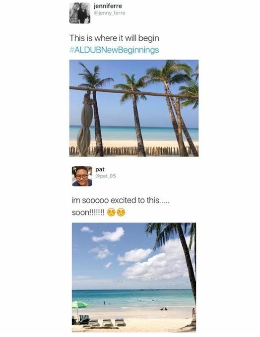 mainesadmirer's tweet photo. Ang mga tao behind the success of Kalyeserye, papatayin na nmn tau sa excitement!  @mainedcm #ALDUBNewBeginnings https://t.co/xetzfIMzAz
