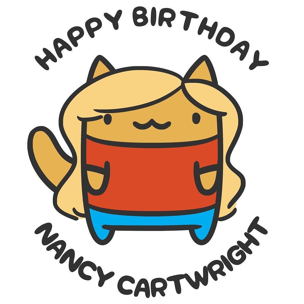 Happy Birthday, Nancy Cartwright! Aka: the voice of Bart Simpson!  