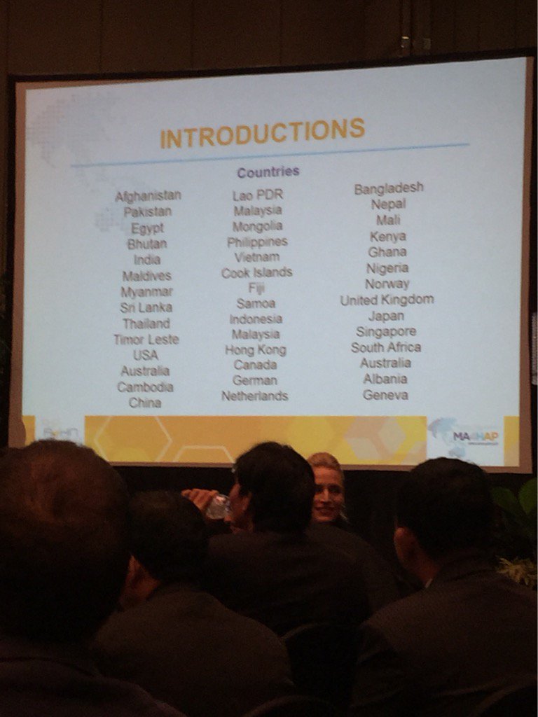 duane_bender's tweet photo. Countries participating in the Asia Pacific AeHIN digital health annual general meeting today #ma4healthap https://t.co/FMaFFtWhaB