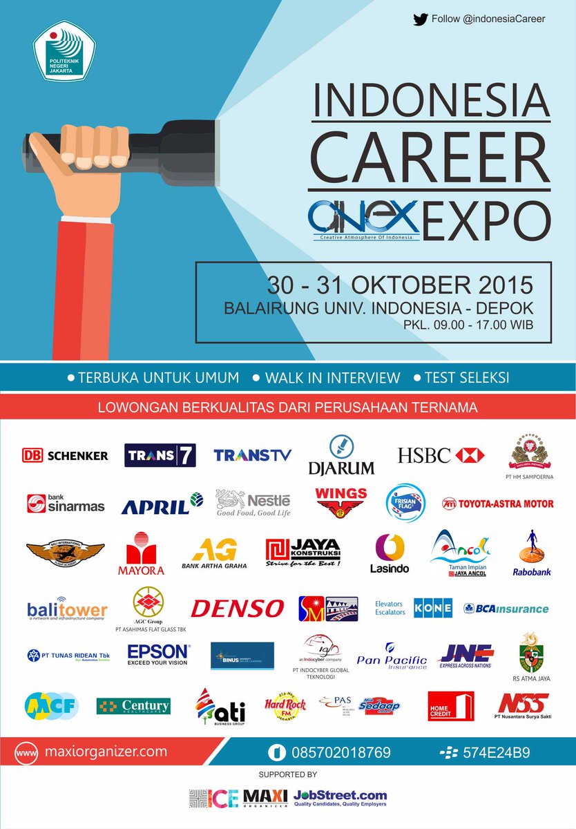 Colleagues <a href="/kaskusregbekasi/">Kaskus Reg. Bekasi</a> Find Your Career On #IndonesiaCareerExpo #BalairungUI #Depok 30-31 Okt'15