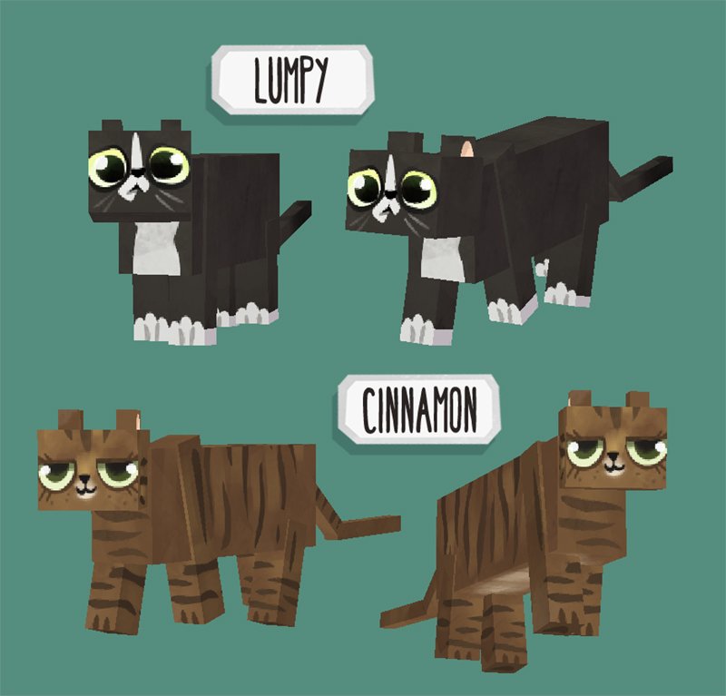 Jamizzle on Twitter: "#minecraft #Zigzag update! CATS 