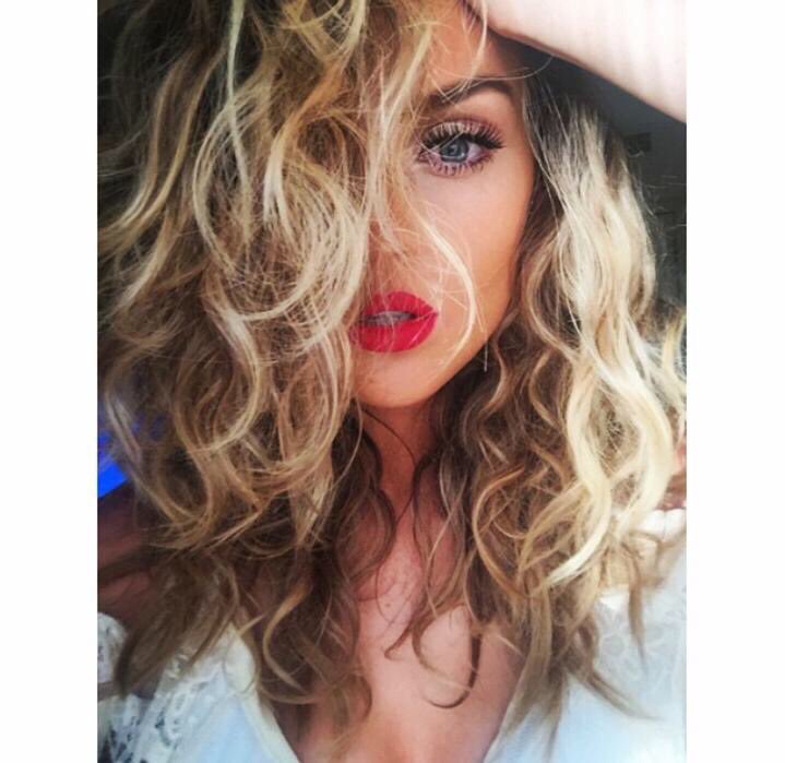 thebestofjerrie's tweet photo. perrie looks so cute with curly hair https://t.co/oLFVfc3LTL