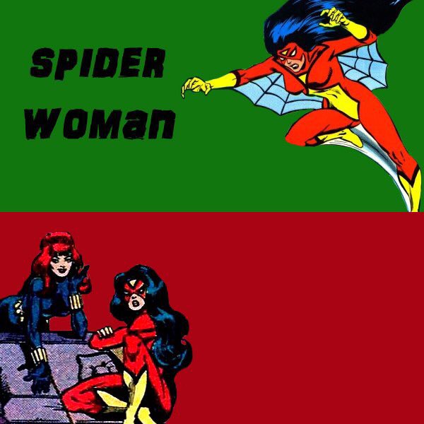 xJessicaDrew's tweet image. “90's Spider-Woman and Black Widow. ~”