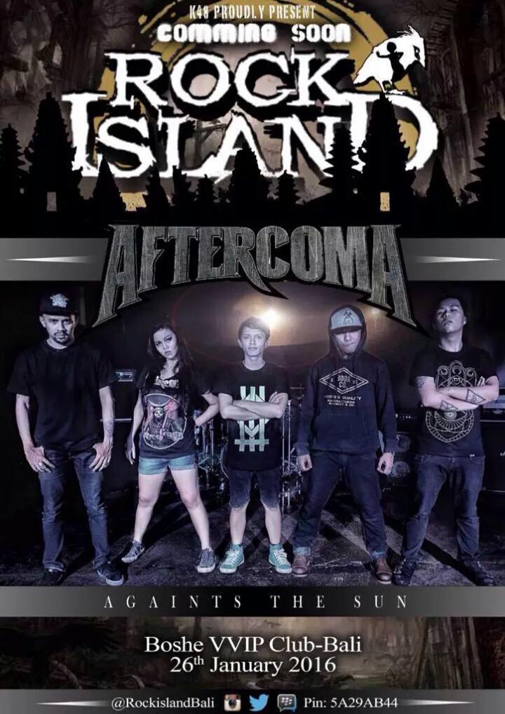 Comingsoon @K48management present #RockIsland 2016 with special guest <a href="/AFTERCOMA/">AFTERCOMA</a> info : <a href="/RockIslandBali/">ROCK ISLAND</a> <a href="/IndiesBali/">INDIESTORTIONS</a>