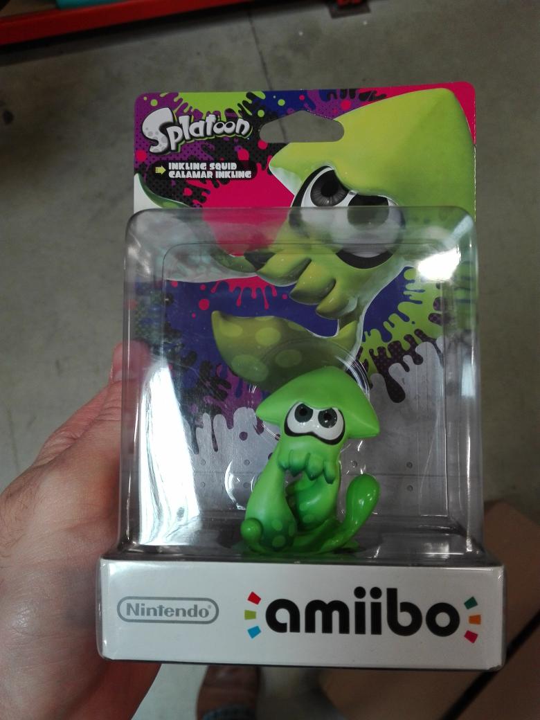 amiibo Calamar Vert série Splatoon