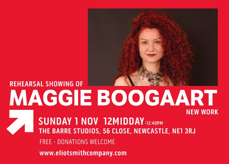 Be #inspired &amp; join #ESC Sunday 1 Nov 12midday <a href="/TheBarreWorkout/">The Barre</a> to preview Maggie Boogaart's new work <a href="/dancecity/">Dance City</a>