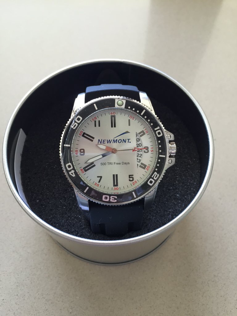 Great watches celebrating 500 Free TRI days for our clients <a href="/Newmont/">Newmont, Michael</a> Tanami. Congratulations

#safety #mining