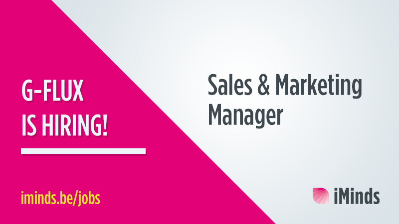 imec_int's tweet photo. Now hiring: Sales and Marketing Manager @G_flux: https://t.co/TNlzNzaoZA https://t.co/PRuMgAEQsI