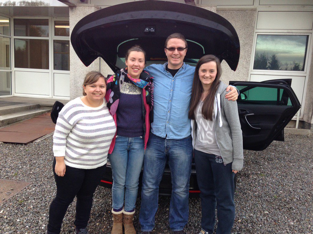 AstroOutreach's tweet photo. Top team heading to Jura! https://t.co/lN1YJnIMTd