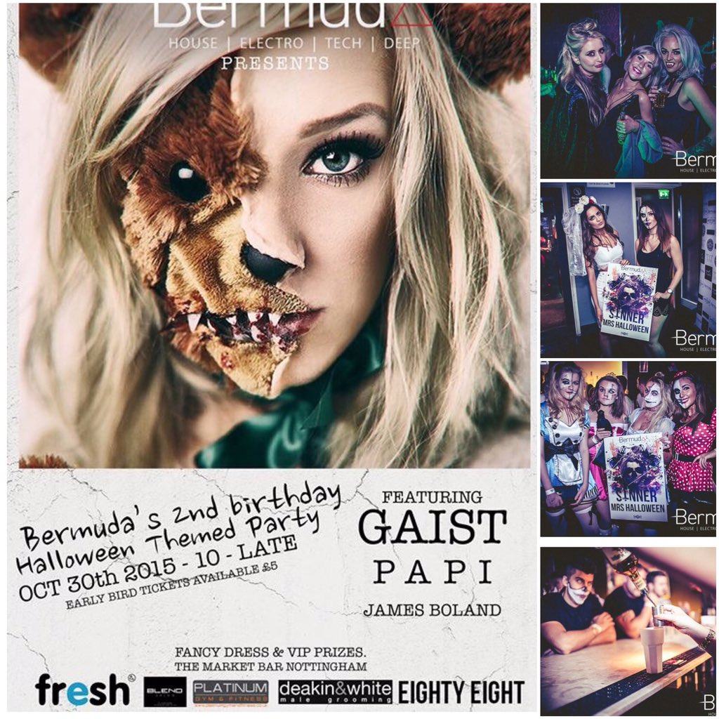 bermuda_events's tweet photo. Literally buzzing for this Friday! 🙌🎃
@GaistDJs @Re_Thorn @chaychambers89 @bryonysmedley https://t.co/U3eidEkwnr
