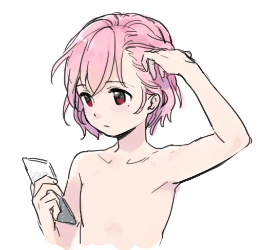男の子として描くと巻緒の2pカラーみたいになってしまうしコレジャナイ… 