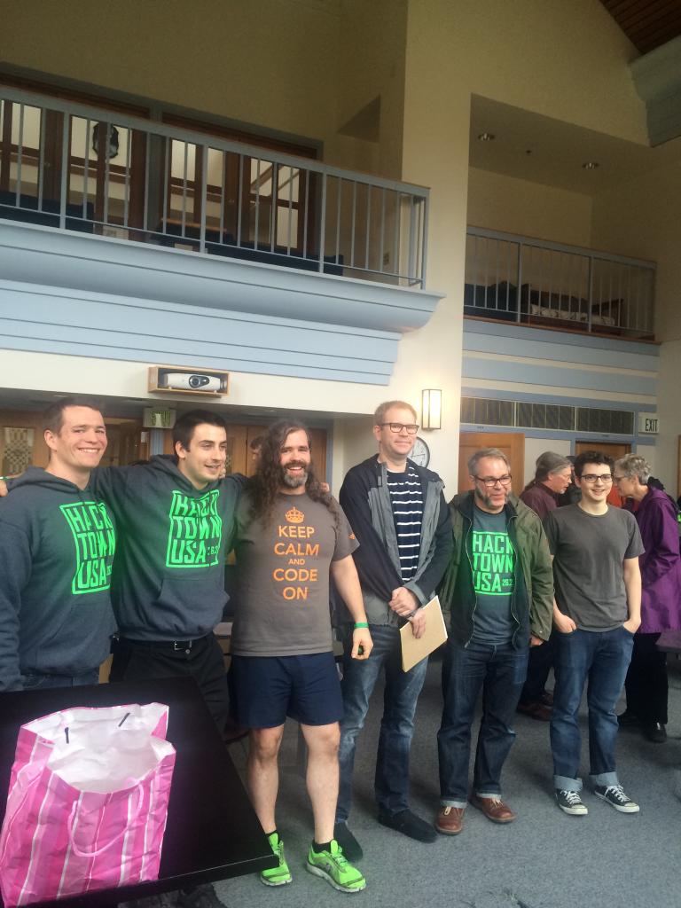 UODevClub's tweet photo. Thanks, organizers and judges! See you at the next hackathon. #HackTownUSA2015 https://t.co/iu0lkegQ0z