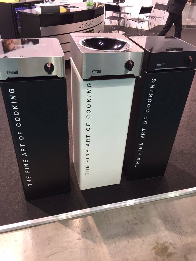 pfr_Andy's tweet image. @exclusiveranges #plugandplay display @HostMilano #menusystem #induction #slidecontrol hall2