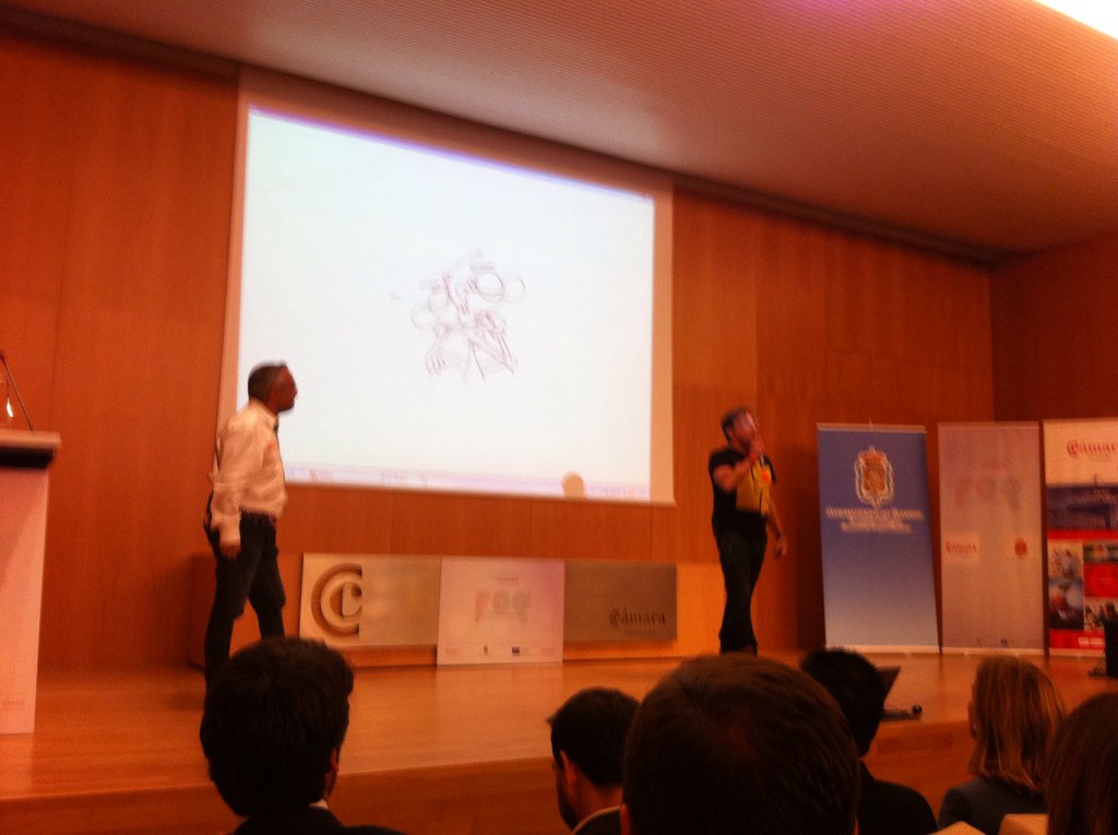 Conchimartin's tweet photo. Ya en #feg2015 escuchando a hermanos Bonillas en @CCGranada https://t.co/dqLGYjc8MX