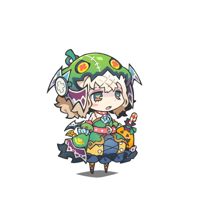 まぞくのじかん على تويتر ハロウィン限定召喚 絶賛開催中 しかも今日から11連召喚割引が実施中だよ 通常11連召喚に魔王石が50個必要なところ 今なら45個で回せちゃう そしてそして今日は突然変異の仮装アムリタ ぺたっ 色違いも可愛いね まじか T