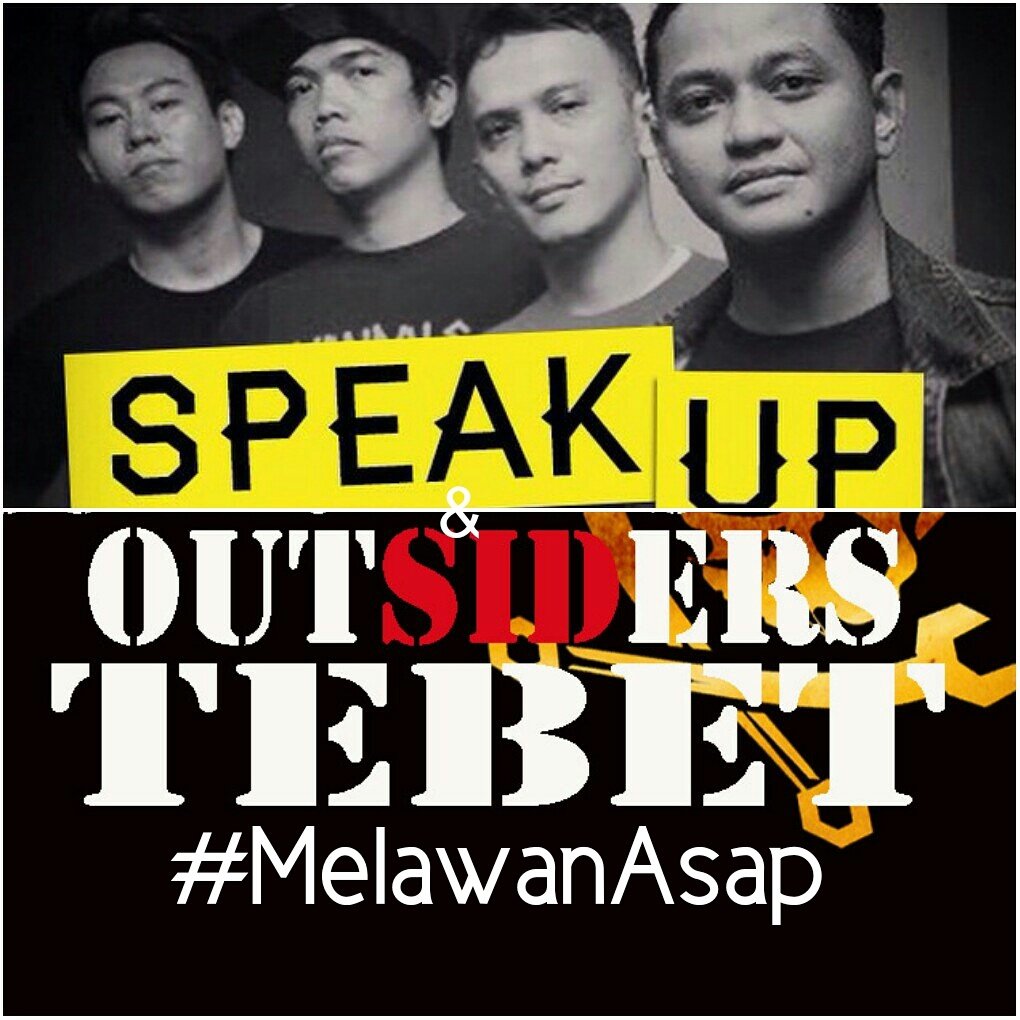 Rabu 28 Okt 2015,jam 5-7 sore,di Taman Honda Tebet (dan sekitarnya) Speak Up dan Outsiders Tebet.
cc : <a href="/sarasdewi/">sarasdewi</a>