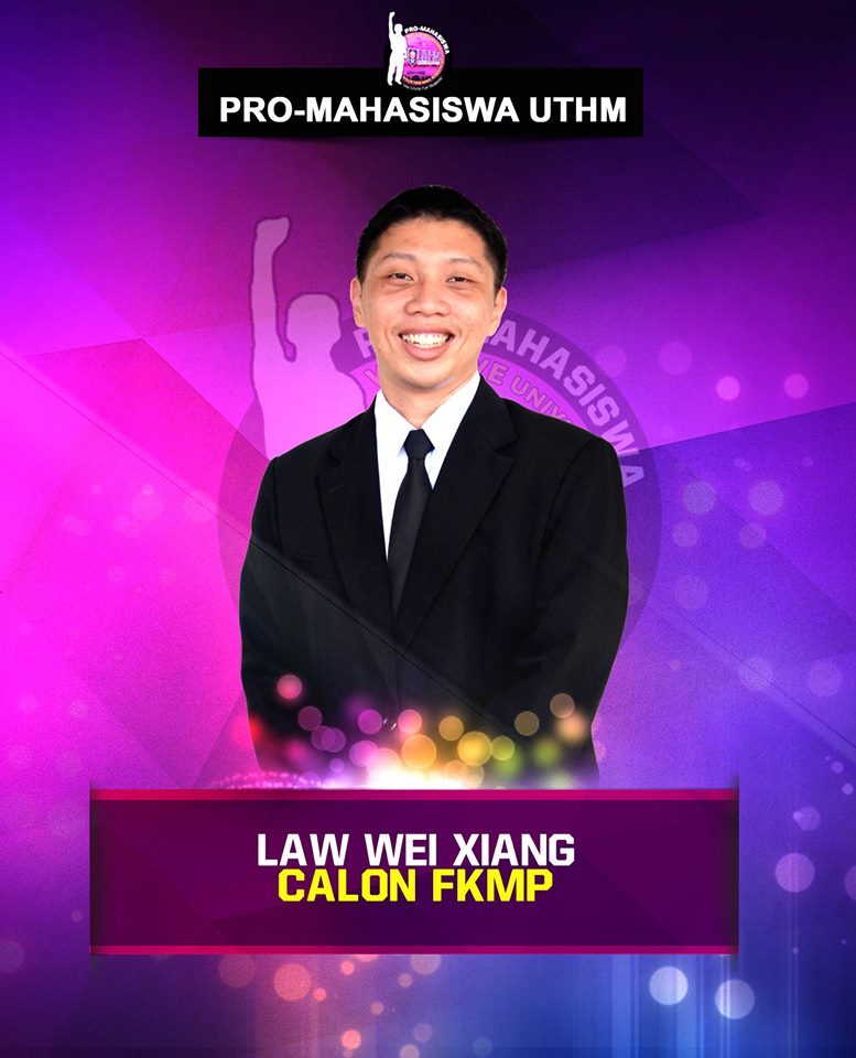 brodan_77's tweet photo. Calon Kerusi FKMP

Law Wei Xiang 

#HeilProM
#WeUniteForStudents
#IniKaliKitaPimpin https://t.co/zcXVBwUikK