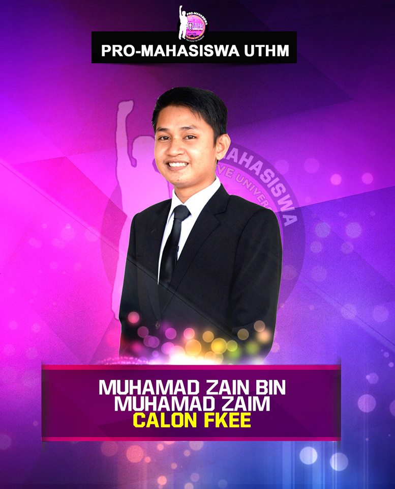 brodan_77's tweet photo. Calon Kerusi FKEE

Muhamad Zain Bin Muhamad Zaim 

#HeilProM
#WeUniteForStudents
#IniKaliKitaPimpin https://t.co/HlIuZZHUto