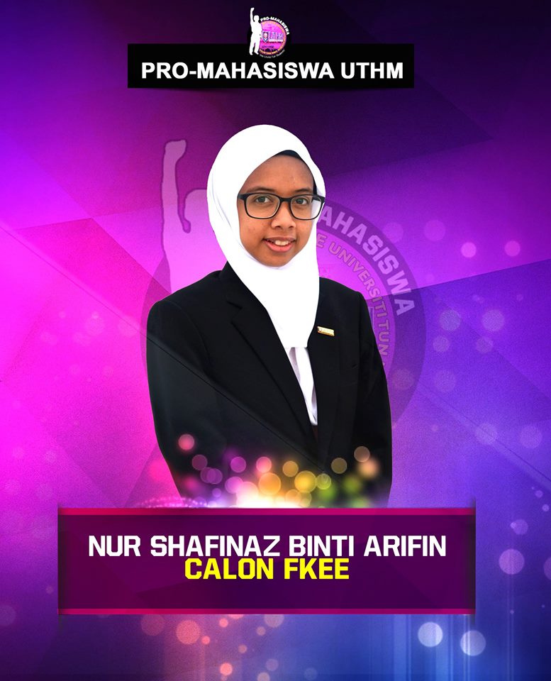 brodan_77's tweet photo. Calon Kerusi FKEE

Nur Shafinaz Binti Arifin 

#HeilProM
#WeUniteForStudents
#IniKaliKitaPimpin https://t.co/aFPvfVjbFs